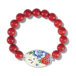 Brighton BLOSSOM HILL Rouge Stretch Bracelet Style: JF0001MSRP $88 NWT